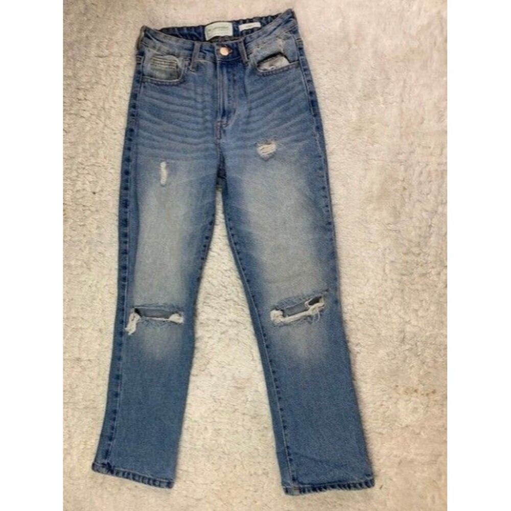 RE Generation By Celebrity Pink Size 1 Womens Jeans Solar Straight Mid Rise